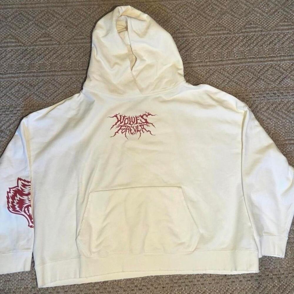 Darc sport wolves hoodie cream 2XL